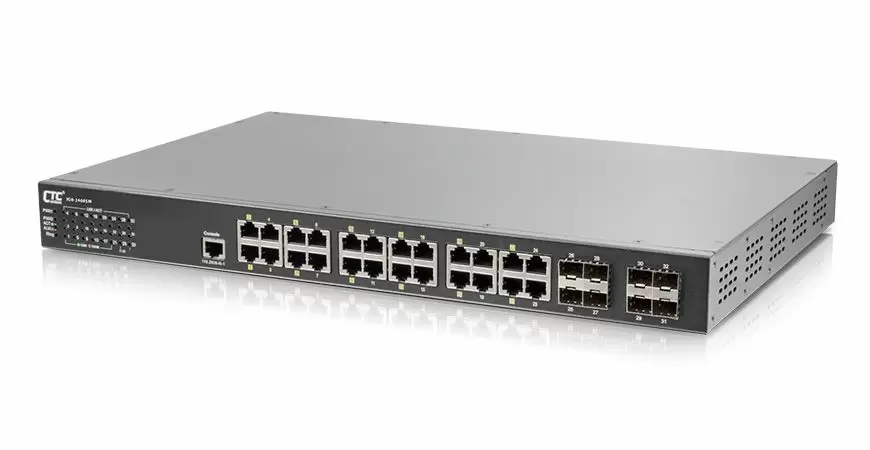 IGR-2408SM - Промышленный коммутатор Ethernet 3 уровня